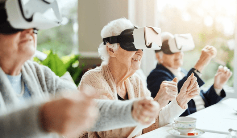 VR Nostalgia: Tech-Savvy Grandparents Rewind Time with Virtual Reality Memories